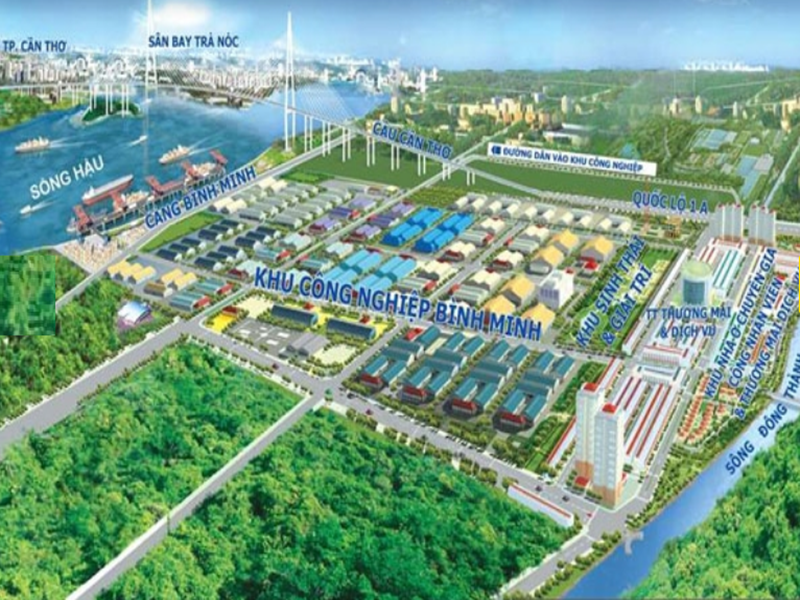 7 ha đất nền thích hợp sản xuất hàng tiêu dùng tại khu công nghiệp Thuận Thành 3 , Bắc Ninh